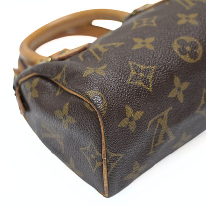 Louis Vuitton Monogram Mini Handbag Brown Size ONE SIZE