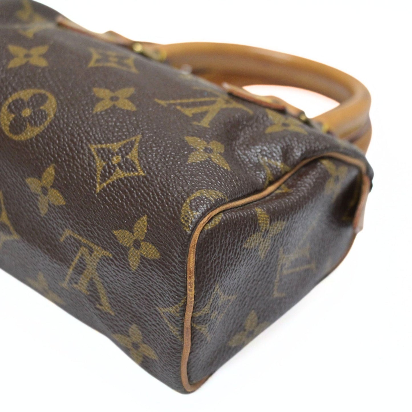 Louis Vuitton Monogram Mini Handbag Brown Size ONE SIZE