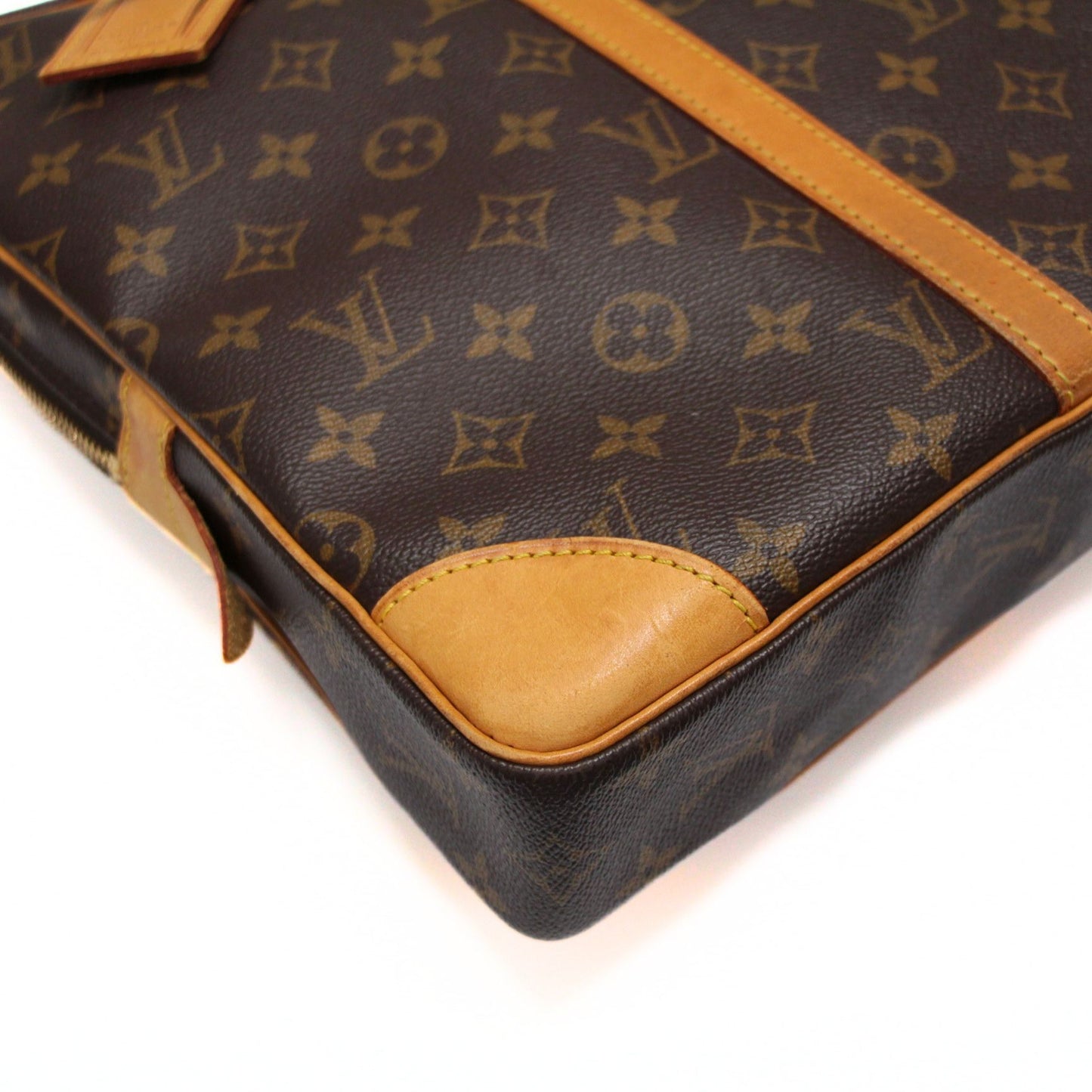 LOUIS VUITTON Monogram Porte Bag Brown Size ONE SIZE
