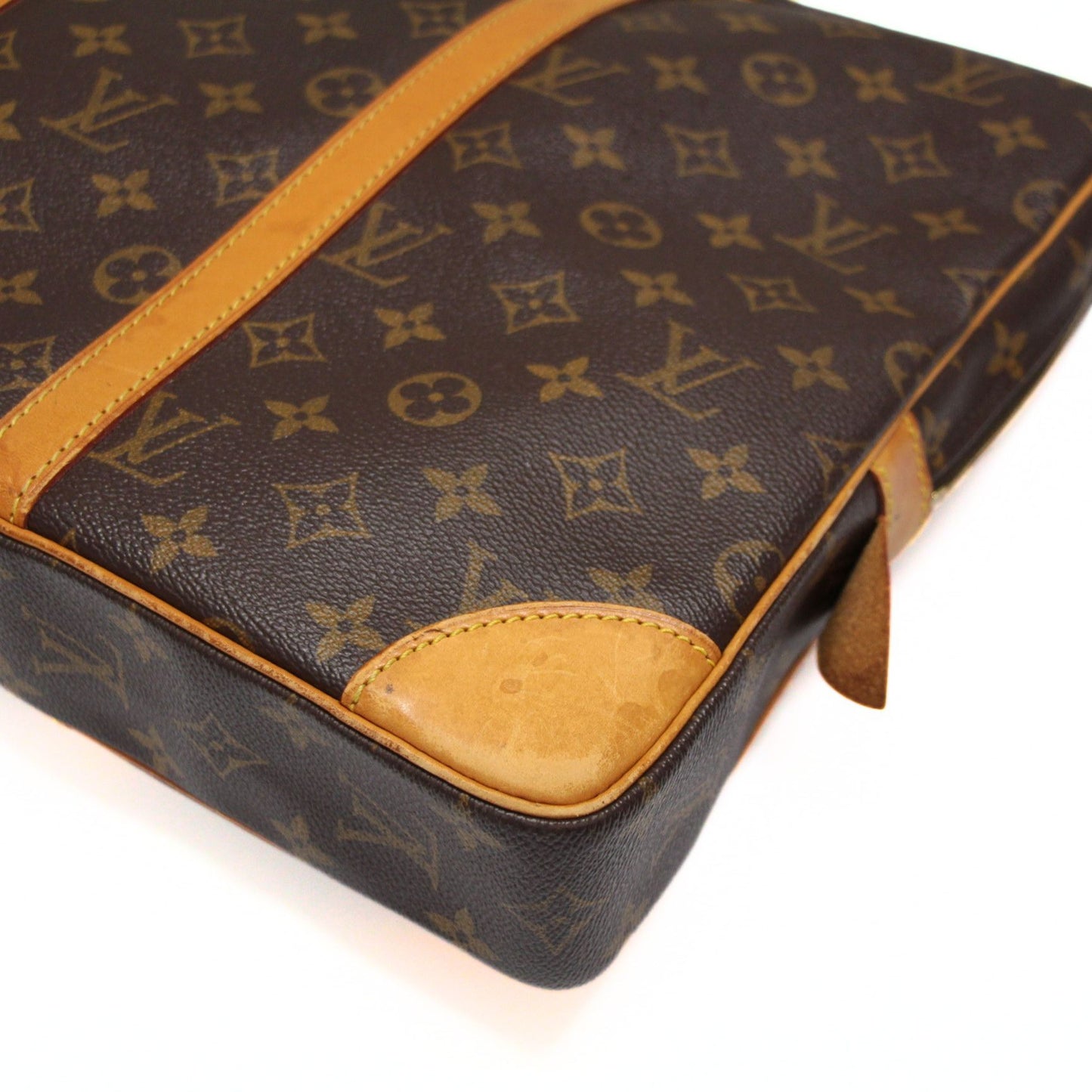 LOUIS VUITTON Monogram Porte Bag Brown Size ONE SIZE