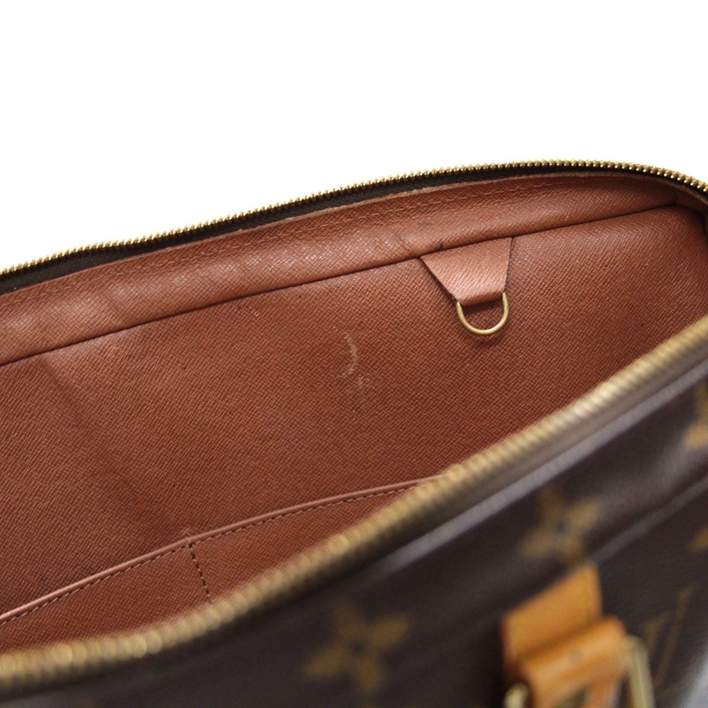 LOUIS VUITTON Monogram Porte Bag Brown Size ONE SIZE