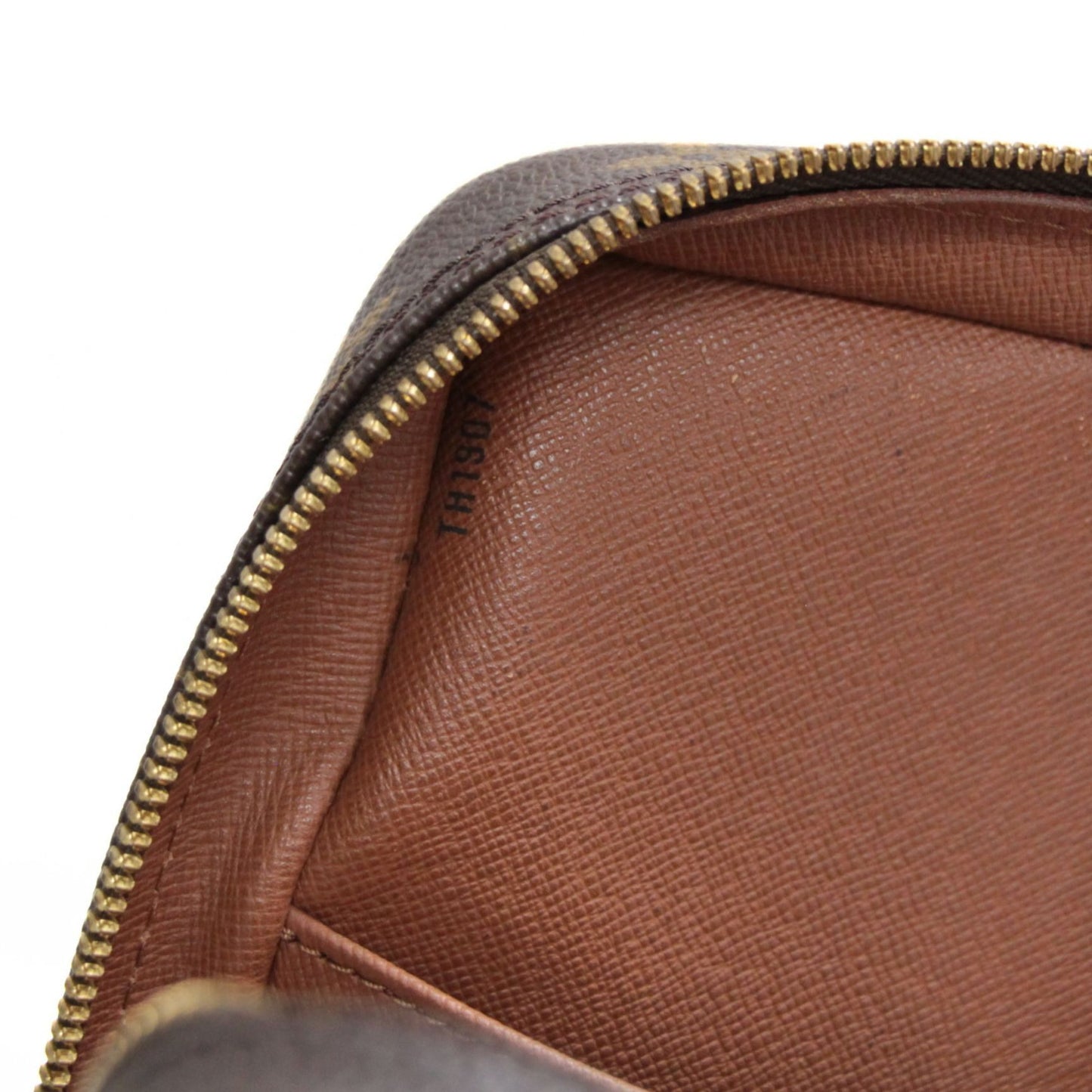 LOUIS VUITTON Monogram Porte Bag Brown Size ONE SIZE