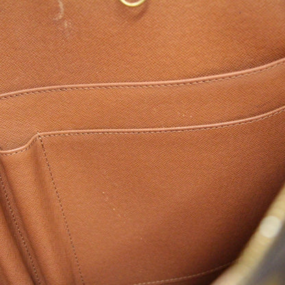 LOUIS VUITTON Monogram Porte Bag Brown Size ONE SIZE