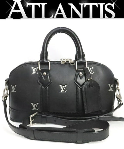 Louis Vuitton Alma EW LV Blason Bag Black Size ONE SIZE