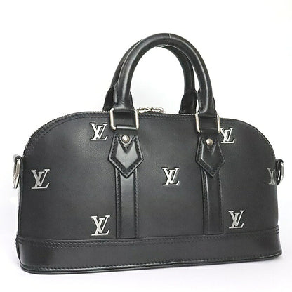 Louis Vuitton Alma EW LV Blason Bag Black Size ONE SIZE