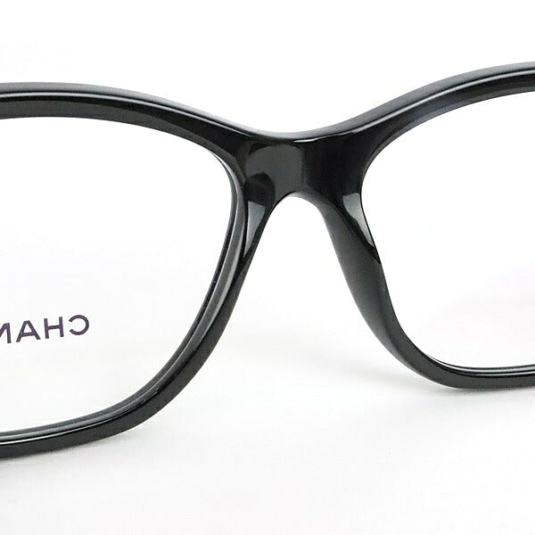 CHANEL Coco Mark Bicolor Sunglasses Black White Size 53