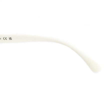 CHANEL Coco Mark Bicolor Sunglasses Black White Size 53