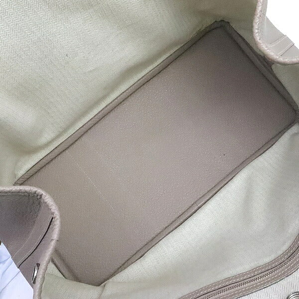 HERMES Garden Party PM Negonda Tote HW Gray Size ONE SIZE