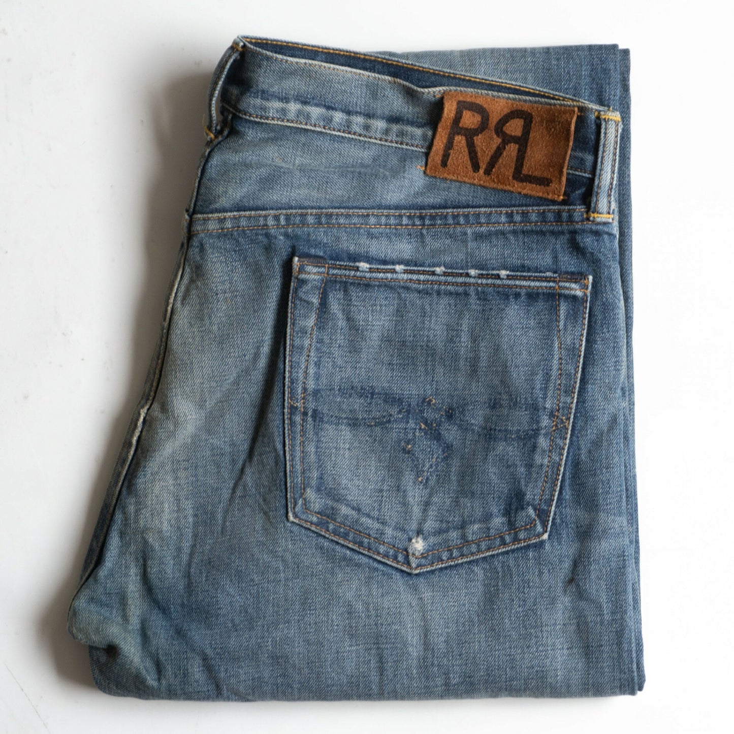 RRL x MIDLAND WASH LOW-STRAIGHT JEANS MIDLAND WASH LOW-STRAIGHT JEANS Size 36×32