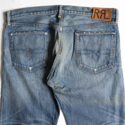 RRL x MIDLAND WASH LOW-STRAIGHT JEANS MIDLAND WASH LOW-STRAIGHT JEANS Size 36×32