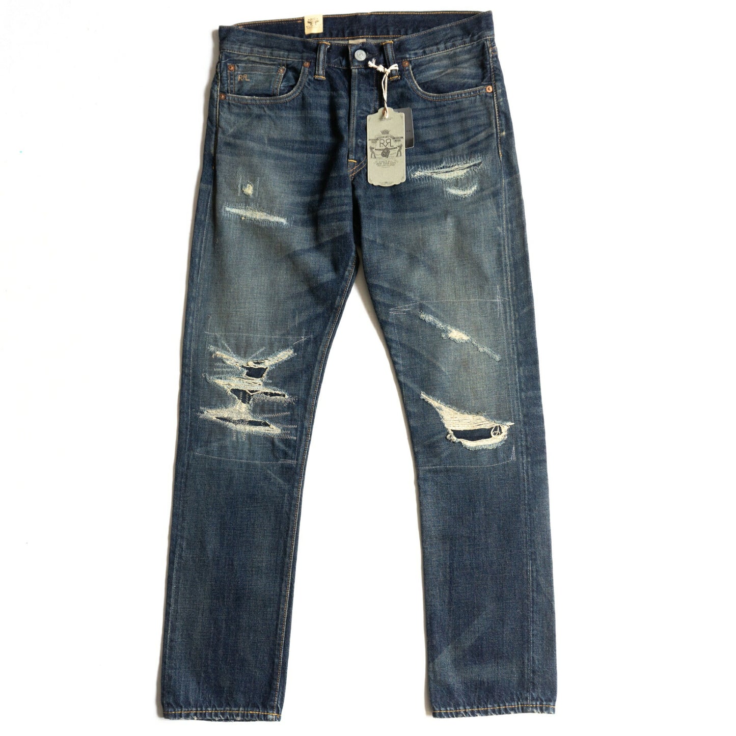 RRL Slim Narrow Vintage Jeans USA Size 30×30