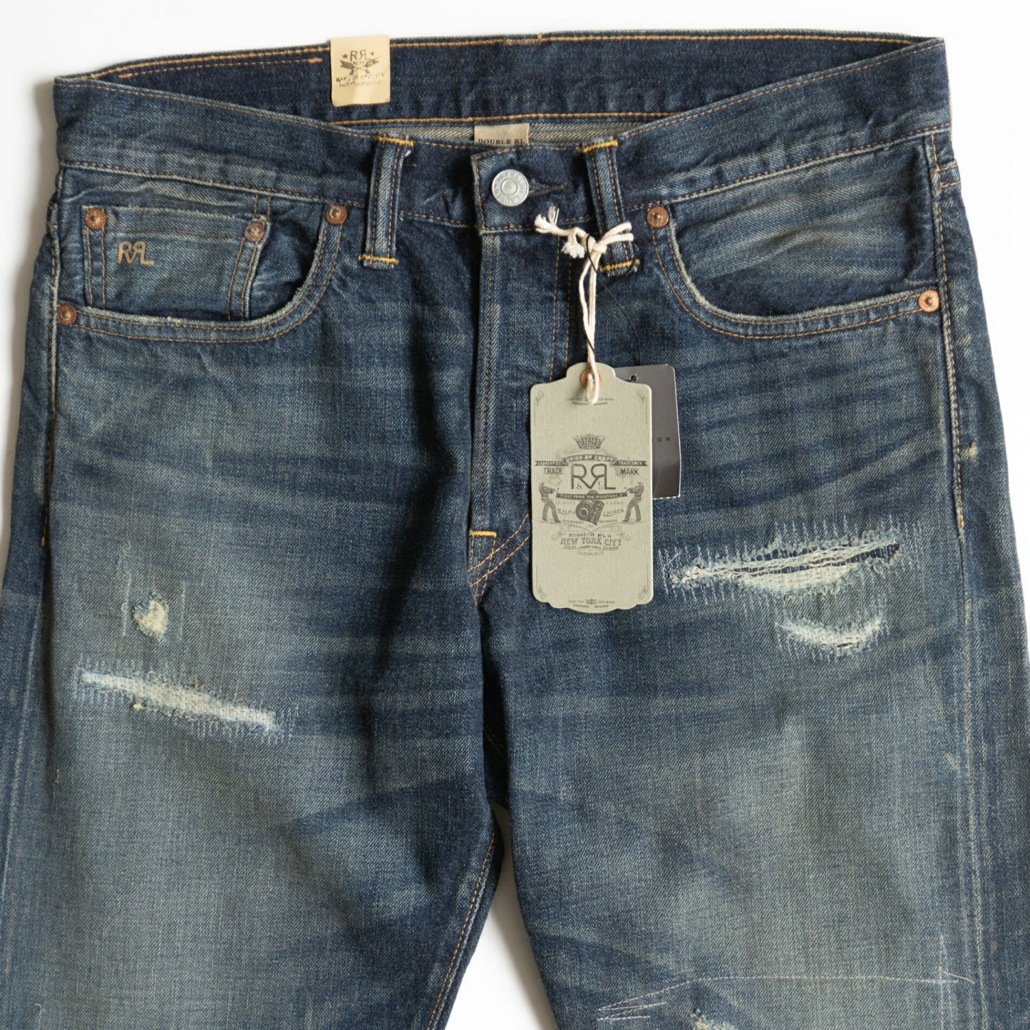 RRL Slim Narrow Vintage Jeans USA Size 30×30