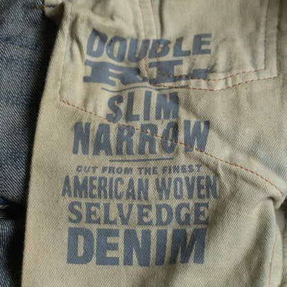 RRL Slim Narrow Vintage Jeans USA Size 30×30