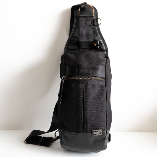 PORTER HEAT Ballistic Nylon Sling Shoulder Bag Size ONE SIZE