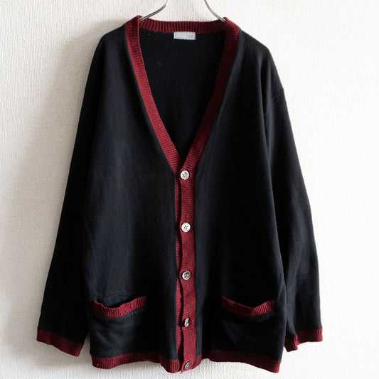 COMME des GARCONS HOMME 90s Cotton Wool Knit Cardigan Size M