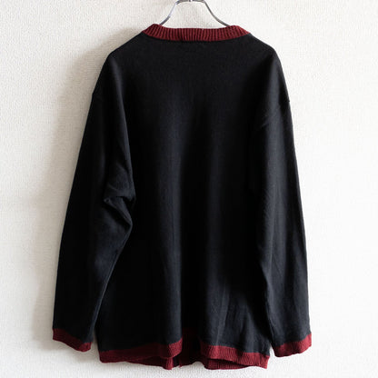 COMME des GARCONS HOMME 90s Cotton Wool Knit Cardigan Size M