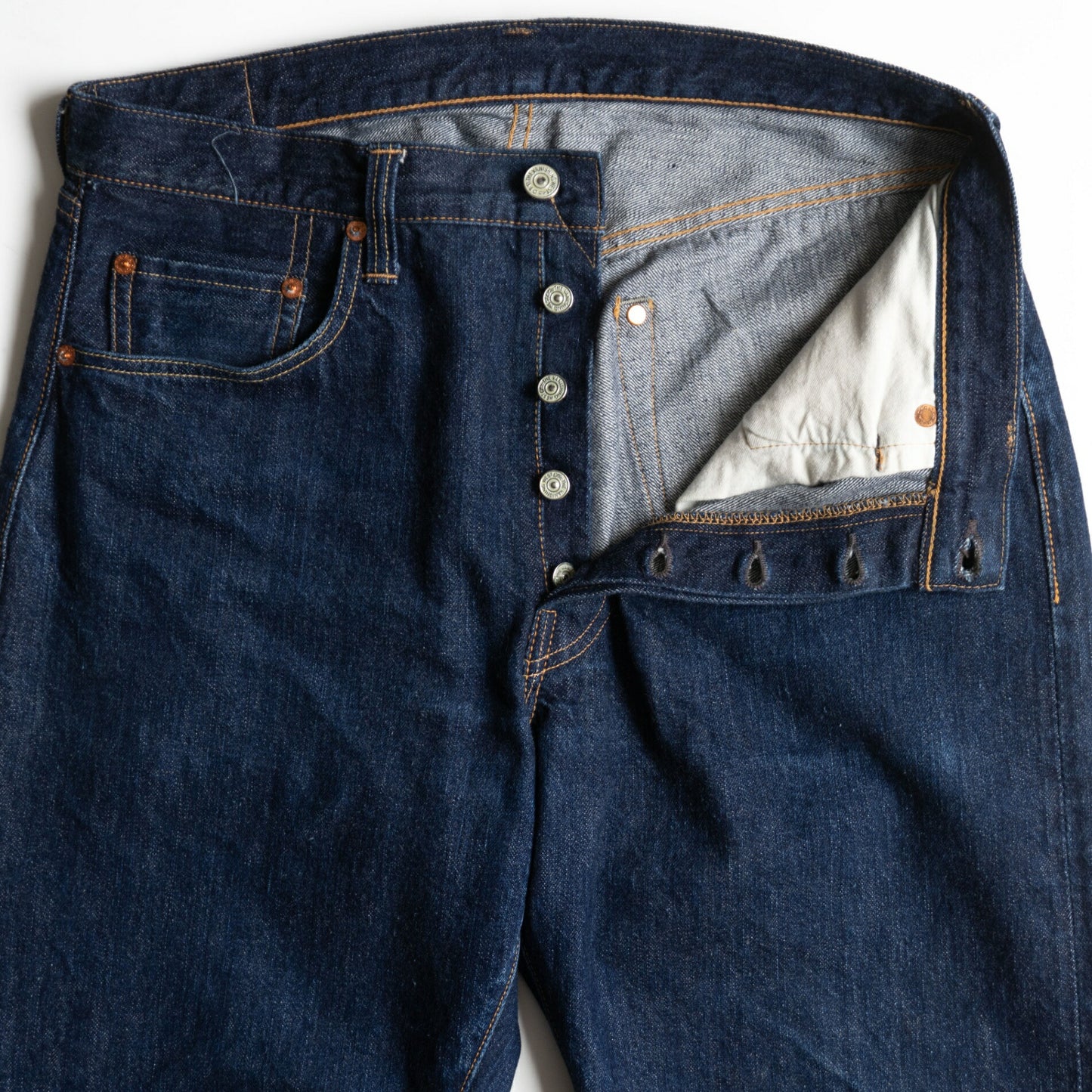 FREEWHEELERS THE VANISHING WEST 601XX 14oz Denim Size 34×32