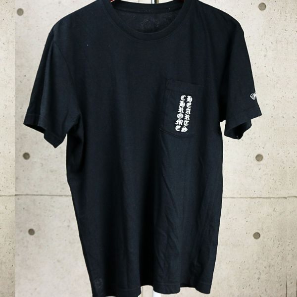 CHROME HEARTS Tokyo Limited Scroll T-Shirt Black Size L