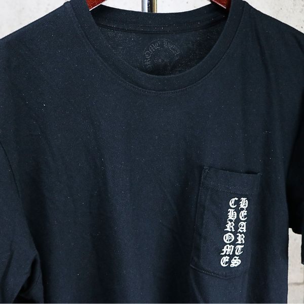 CHROME HEARTS Tokyo Limited Scroll T-Shirt Black Size L