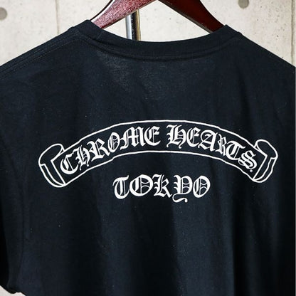 CHROME HEARTS Tokyo Limited Scroll T-Shirt Black Size L
