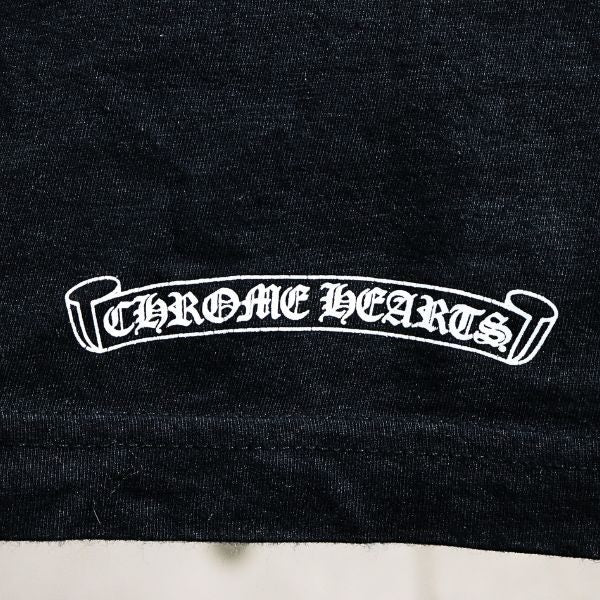 CHROME HEARTS Tokyo Limited Scroll T-Shirt Black Size L