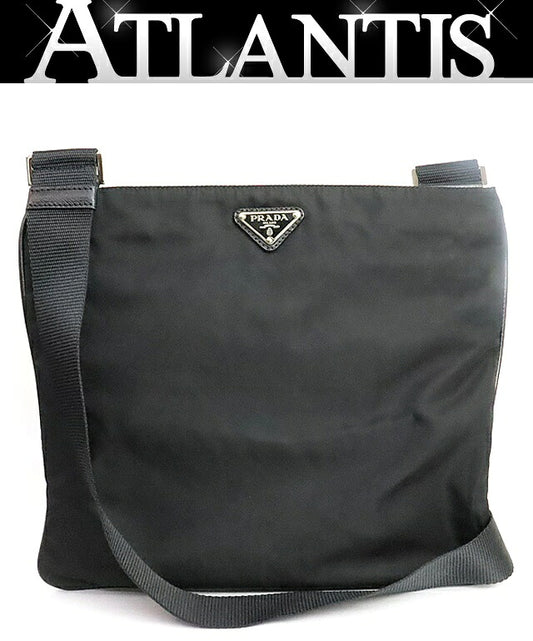 PRADA Triangle Logo Flat Nylon Bag VA0340 Size ONE SIZE