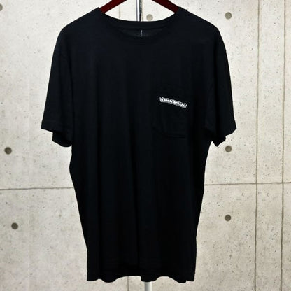 CHROME HEARTS Old English Arch Logo T-Shirt Black Size L