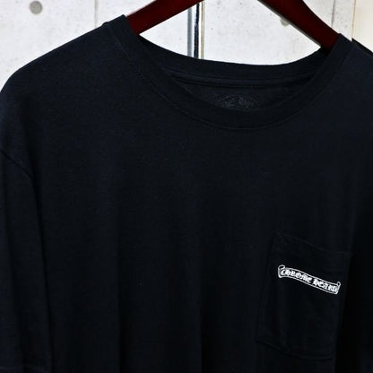 CHROME HEARTS Old English Arch Logo T-Shirt Black Size L