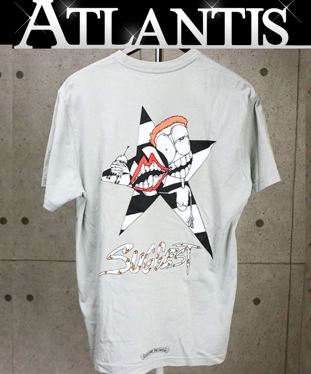 CHROME HEARTS PPO Matty Boy SUGGEST T-Shirt Gray Size L