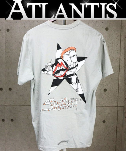 CHROME HEARTS PPO Matty Boy SUGGEST T-Shirt Gray Size L