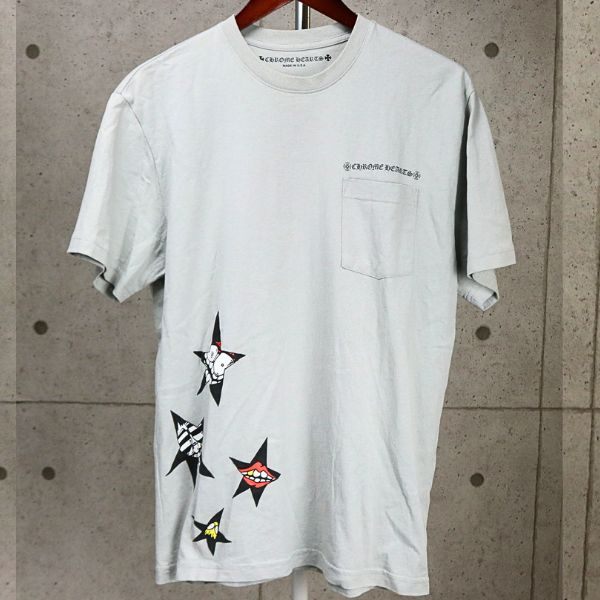 CHROME HEARTS PPO Matty Boy SUGGEST T-Shirt Gray Size L