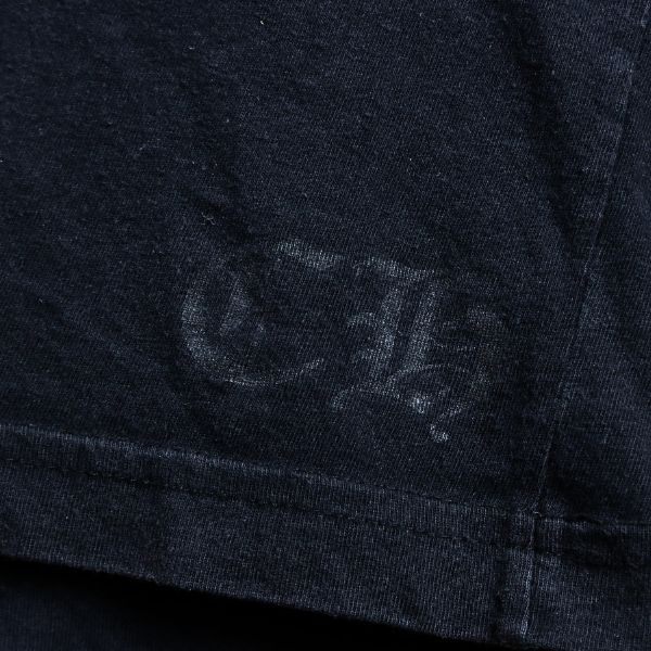 CHROME HEARTS T-Bar Horseshoe Cotton T-Shirt Black Size M