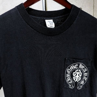 CHROME HEARTS American Flag Vine Dagger T-Shirt Black Size M