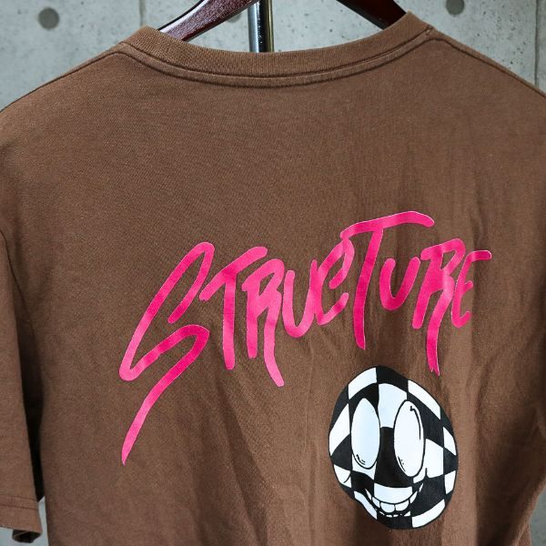 CHROME HEARTS PPO Matty Boy STRUCTURE T-Shirt Brown Size L