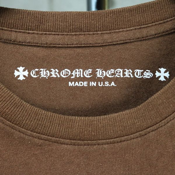 CHROME HEARTS PPO Matty Boy STRUCTURE T-Shirt Brown Size L