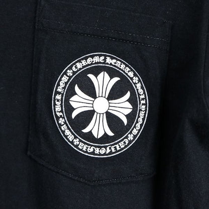 CHROME HEARTS CH Plus Circle Print T-Shirt Black Size S