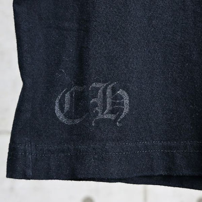CHROME HEARTS CH Plus Circle Print T-Shirt Black Size S