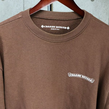 CHROME HEARTS PPO Matty Boy STRUCTURE Crewneck Brown Size L