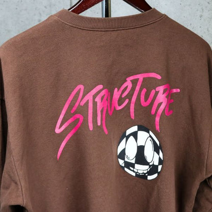 CHROME HEARTS PPO Matty Boy STRUCTURE Crewneck Brown Size L