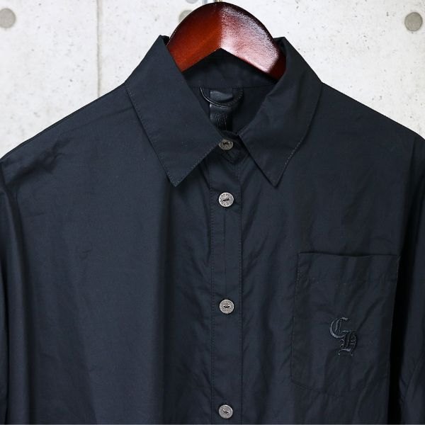 CHROME HEARTS Mahal Kita CH Embroidery Shirt Black Size M