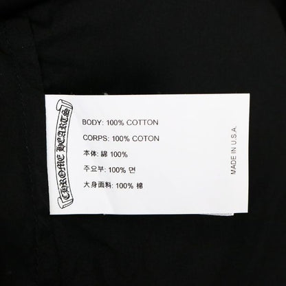CHROME HEARTS Mahal Kita CH Embroidery Shirt Black Size M