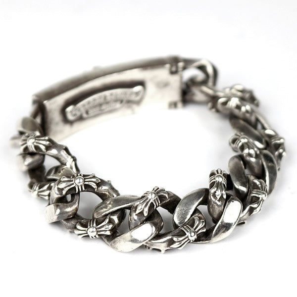 CHROME HEARTS Fancy Link Bracelet Silver Size ONE SIZE