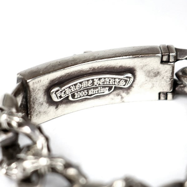 CHROME HEARTS Fancy Link Bracelet Silver Size ONE SIZE