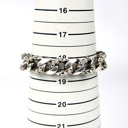 CHROME HEARTS Fancy Link Bracelet Silver Size ONE SIZE