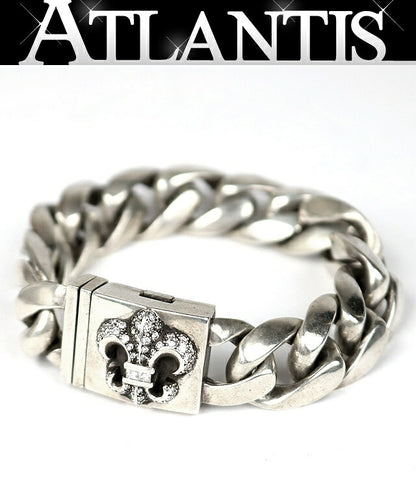 CHROME HEARTS Classic Link BS Bracelet Silver Size ONE SIZE
