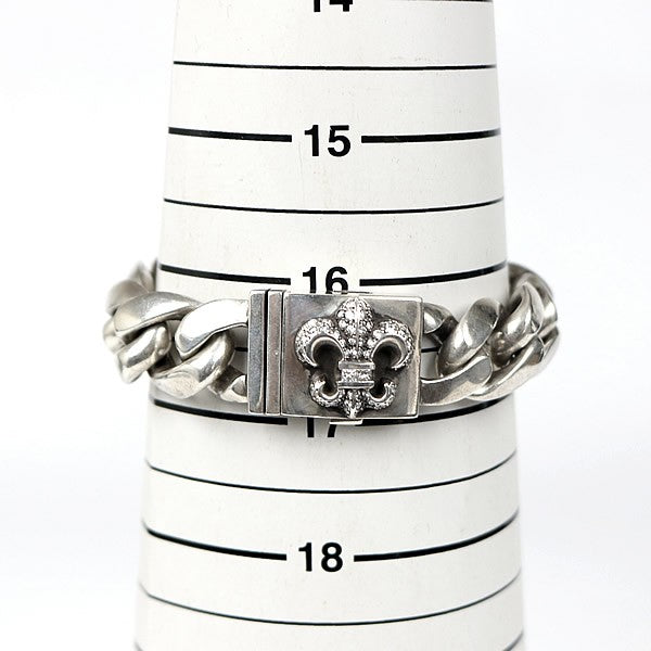 CHROME HEARTS Classic Link BS Bracelet Silver Size ONE SIZE