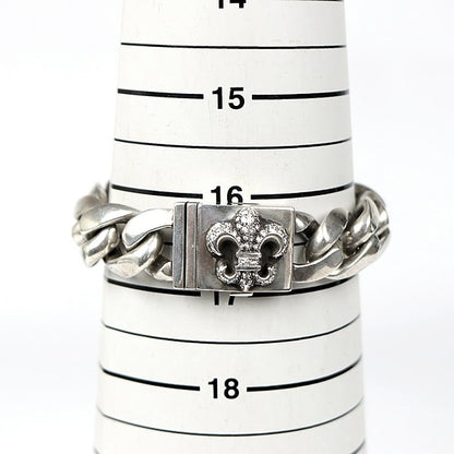 CHROME HEARTS Classic Link BS Bracelet Silver Size ONE SIZE
