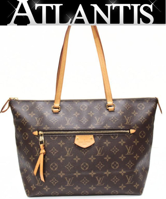 Louis Vuitton Monogram Iena MM Tote Bag Brown Size ONE SIZE