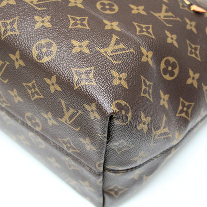 Louis Vuitton Monogram Iena MM Tote Bag Brown Size ONE SIZE