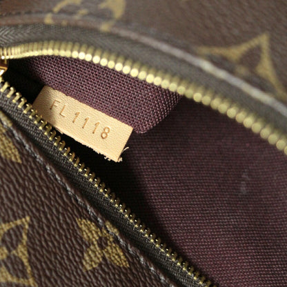 Louis Vuitton Monogram Iena MM Tote Bag Brown Size ONE SIZE